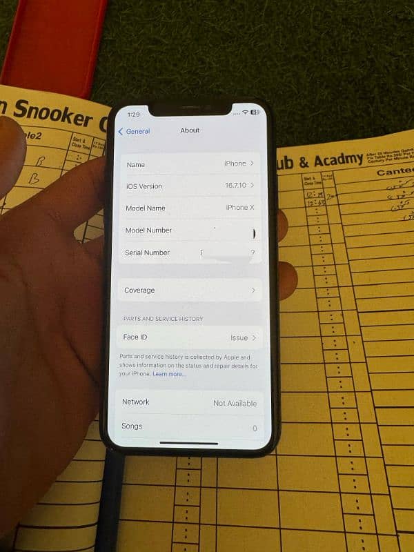 iphone x 256gb non pta 7