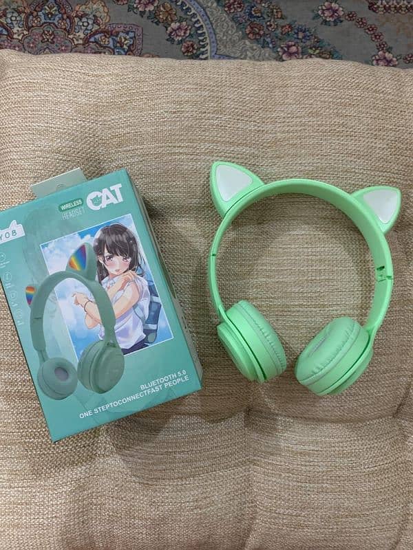 Car head phones with mic bluetooth 2