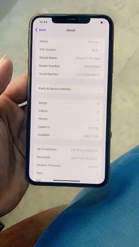 iPhone 11promax pta aprovd 512gb 6