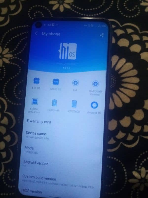 Tecno spark 5 pro 4 128 okay condition 0