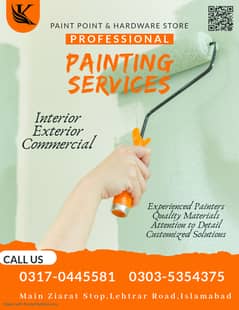 Painting Services Available/Painter/Paint work/Painter in Rawalpindi