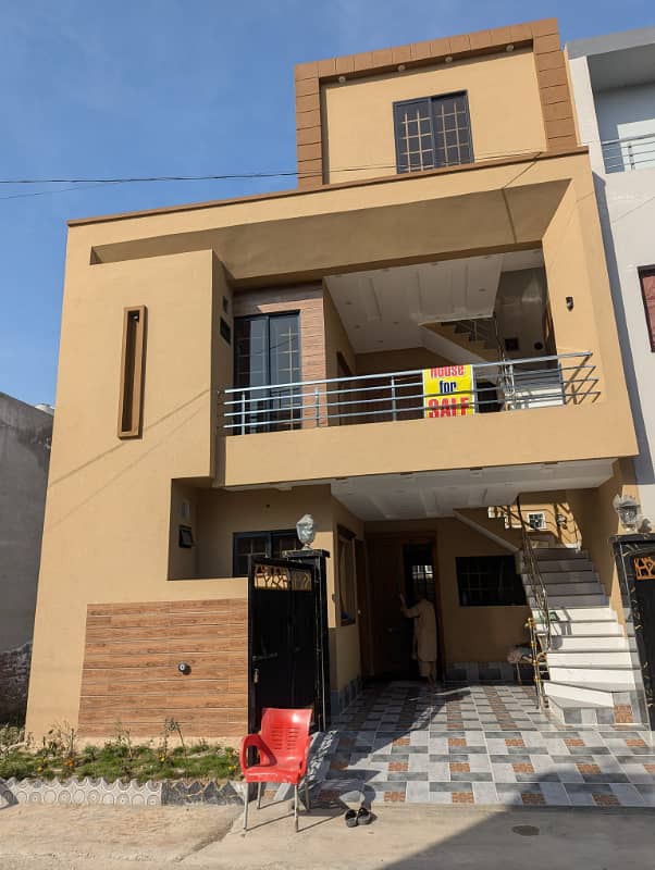 5 Marla house Located in the prestigious Nasheman Iqbal Phase 2, Block A-2, this stunning, brand new property offers a luxurious and contemporary living experience 0