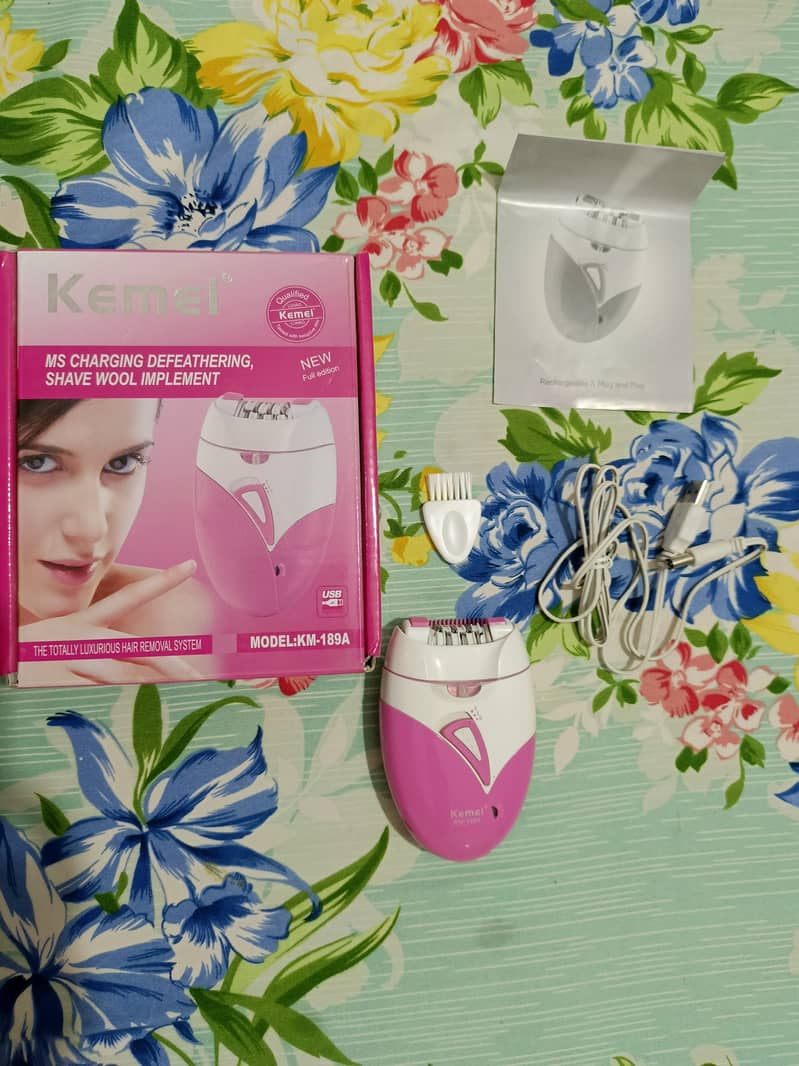 Kemei rechargeable hair remover model KM 189A 0