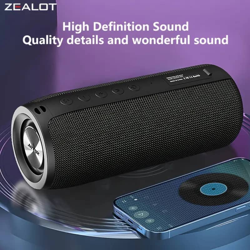 ZEALOT S51 10W Wireless Speaker, 7.2 Surround Sound, Dual Pairing 8