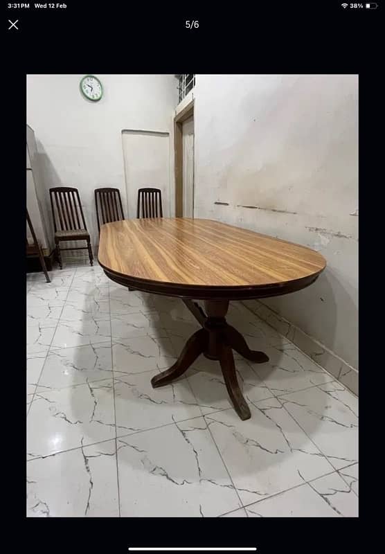 Dining Table with 8 chairs 4