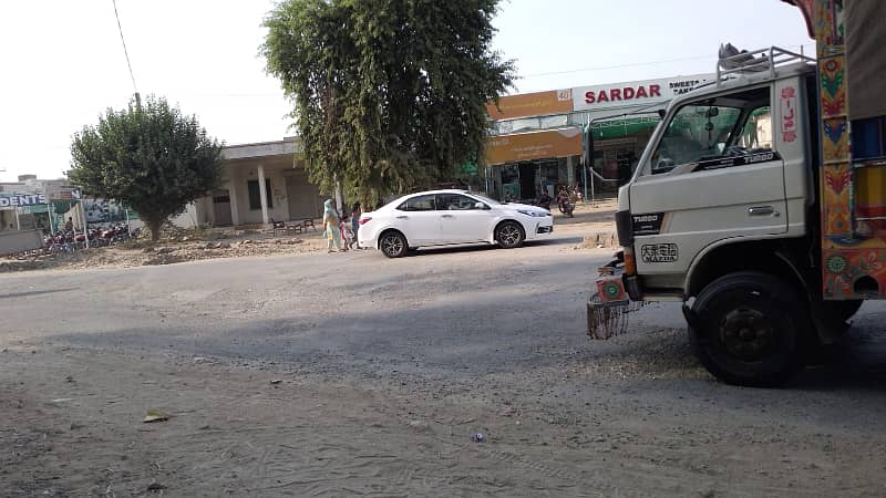 45 Marla Commercial Plot available on Main Muhammad Pur road Sahiwal. 1