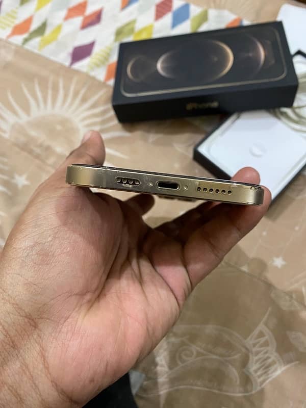 iphone 12 pro max dual sim Phissical aproved 256 gb full box 1