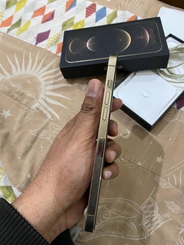 iphone 12 pro max dual sim Phissical aproved 256 gb full box 5