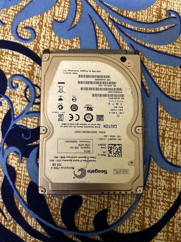 Seagate 250GB HDD in immaculate condition 0