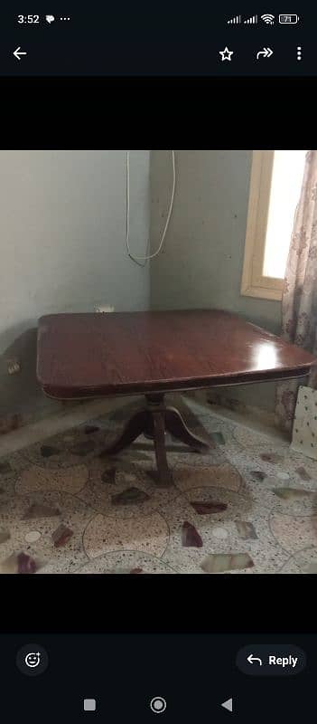 square dinning table 1