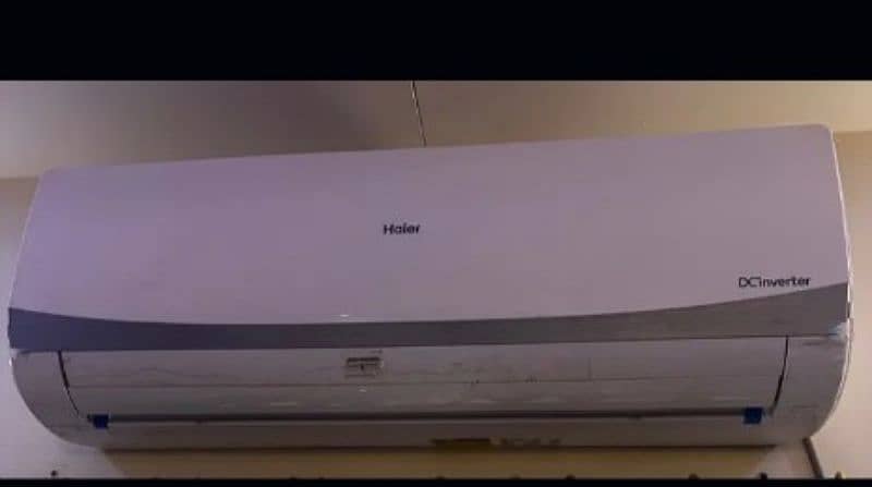 Haier 1 ton DC inverter heat and cool No Repair AC Geniun Condition 1