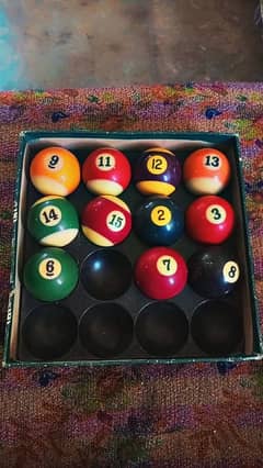 snooker balls for sale good condition