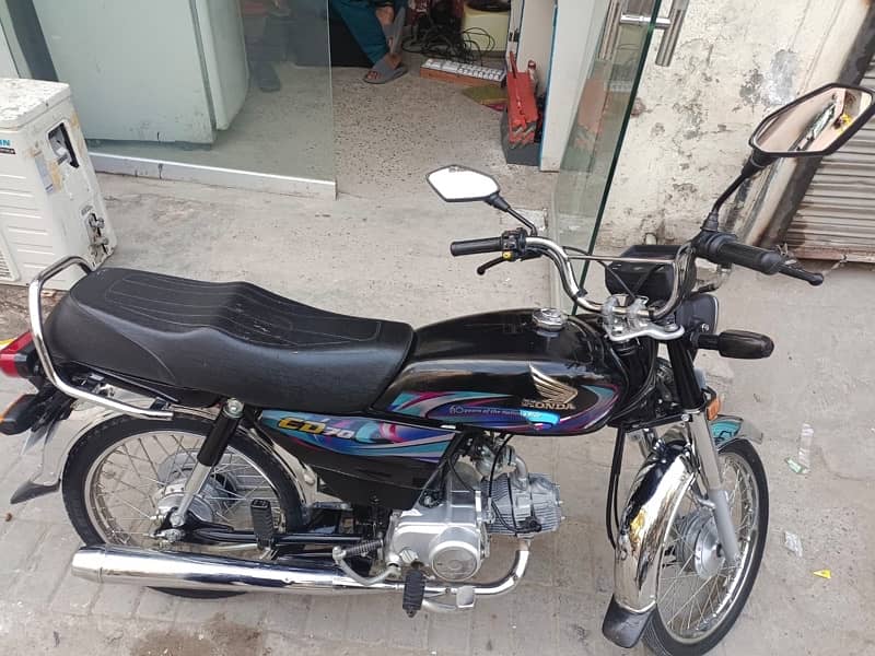 honda cd 70 black 1