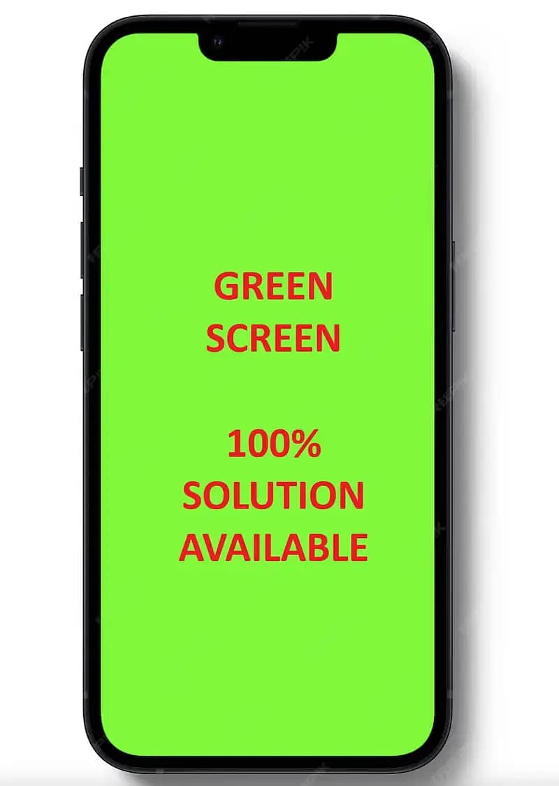 APPLE IPHONE 13PROMAX green sacreen solution GREEN WHITE SCREEN 1