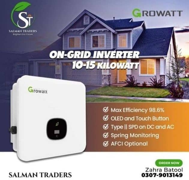 Growatt official local warranty with best prices 1