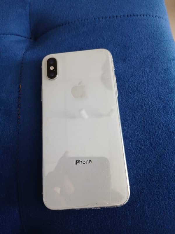 iphone x white color 64gb pta approved with cable 4