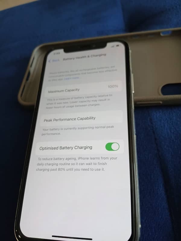 iphone x white color 64gb pta approved with cable 5