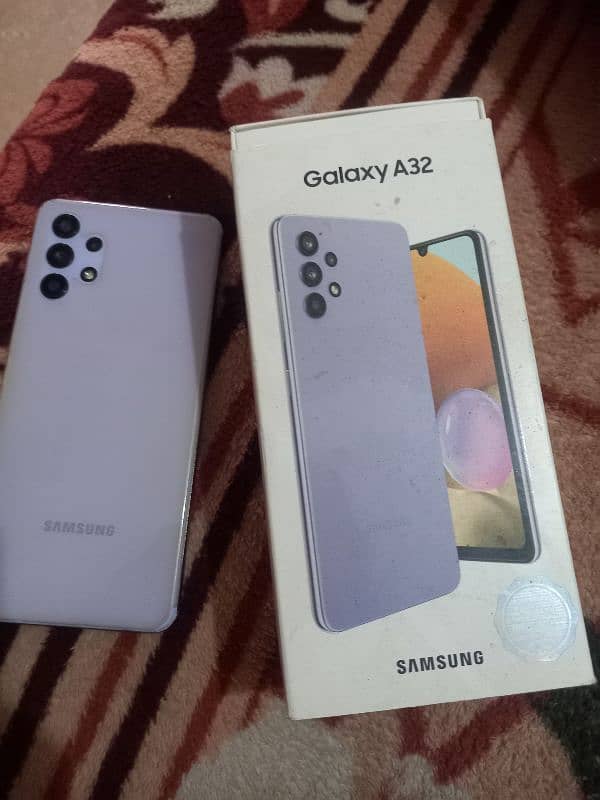 samsung a32 with box and charrger in good condtion 3