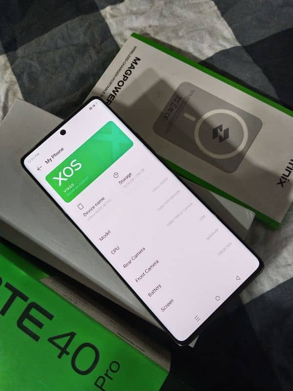 infinix note 40 pro 12+12 256g full box only call 4