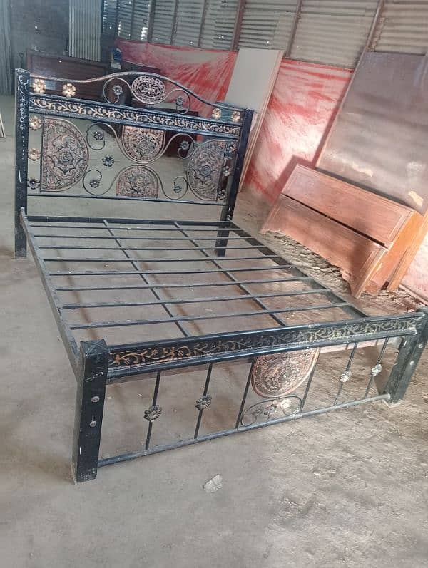 rod iron bed / iron bed / iron bed for sale 0