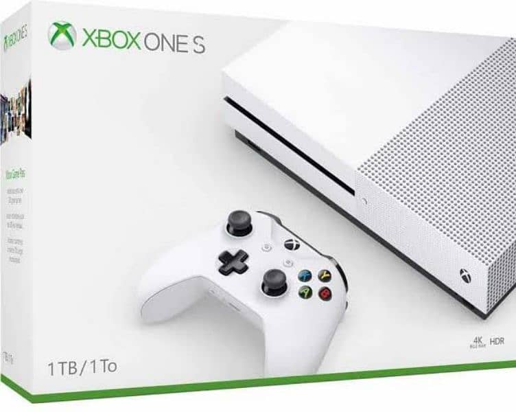 XBOX ONE S 500 GB - XBOX ONE S 1 TB SLIGHTLY USED 2