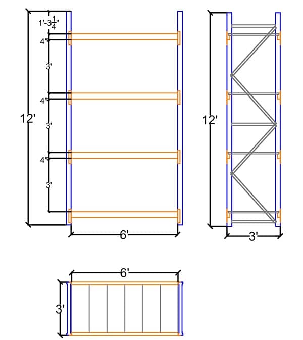 warehouse , racks for sale 11