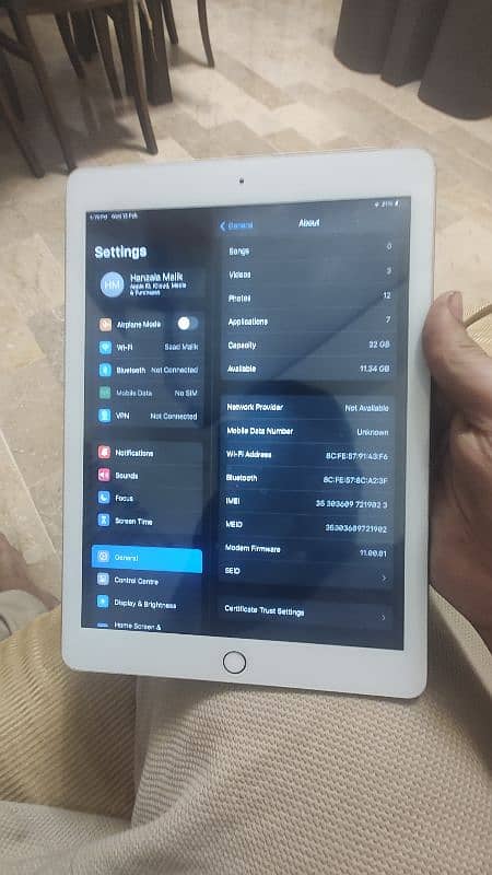 ipad 6gen 32 gb 7