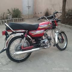 union Star 70cc motorcycle Rawalpindi Registered for sale.