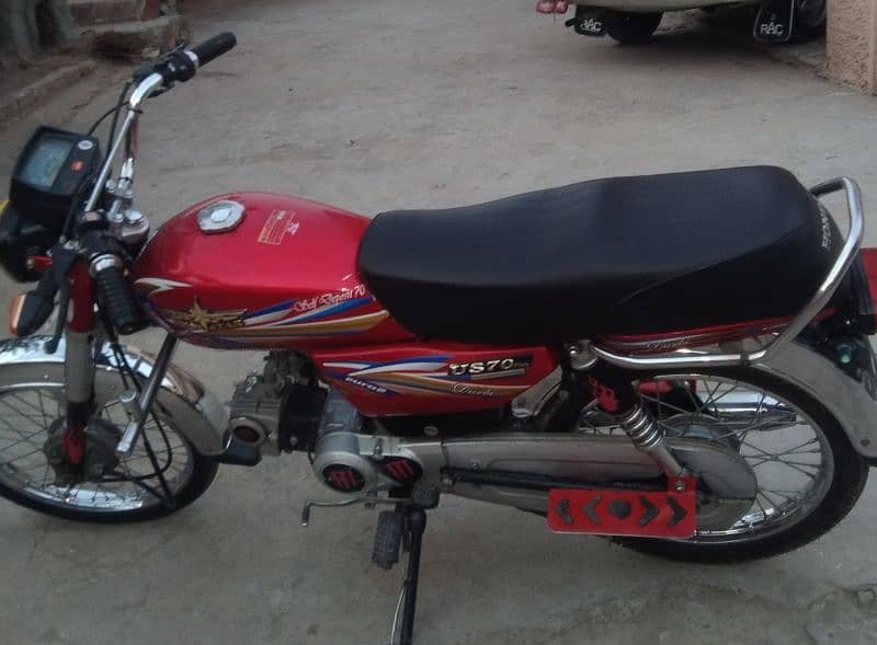 union Star 70cc motorcycle Rawalpindi Registered for sale. 1