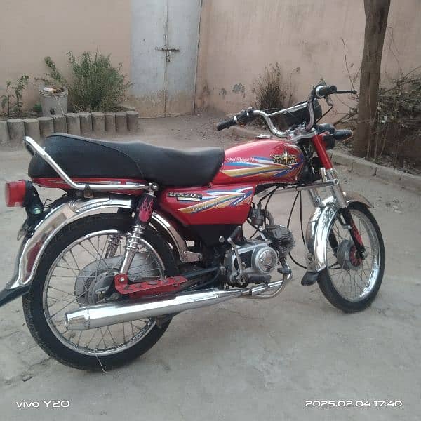 union Star 70cc motorcycle Rawalpindi Registered for sale. 2