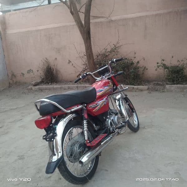 union Star 70cc motorcycle Rawalpindi Registered for sale. 3