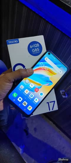 tecno camon17 6GB ram 128GB with just box 03053372873