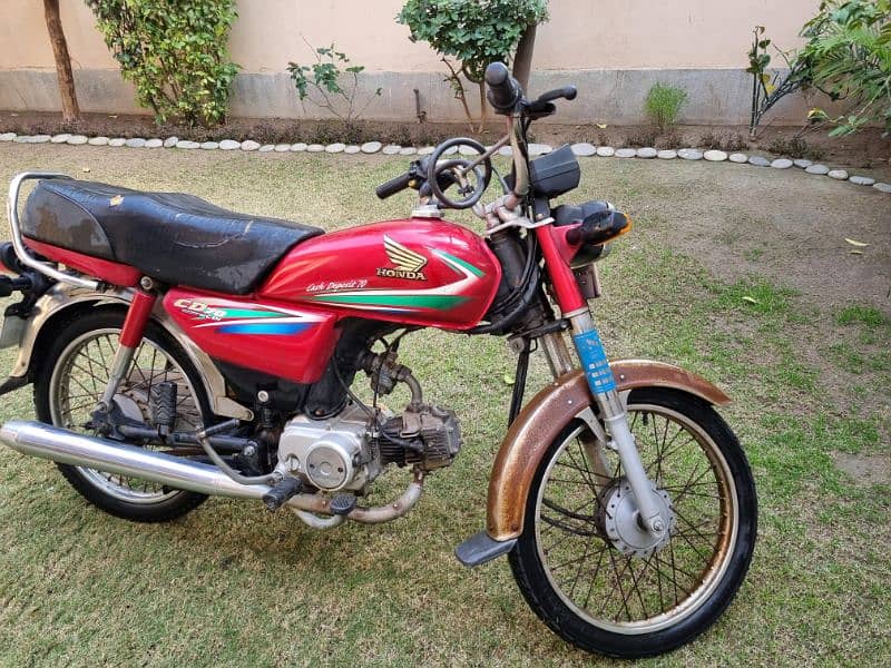 Honda CD 70- 2015 Model-  Price is Final 3