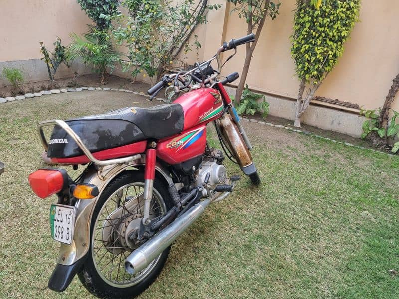 Honda CD 70- 2015 Model-  Price is Final 4