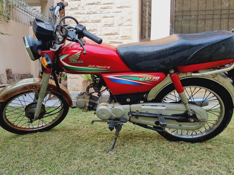 Honda CD 70- 2015 Model-  Price is Final 6