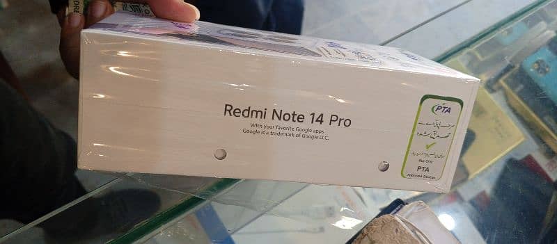 mi note 14 pro just box open box may holes hai instalmnt wala 2