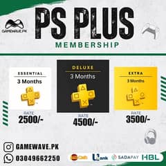 Ps Plus  / Xbox Gamepass For Sale