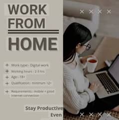 Online work from home