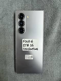 SAMSUNG GALAXY FOLD 6 1TB DS NON PTA FULL SIM TIME