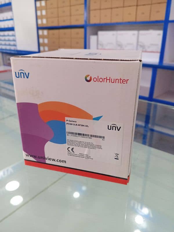 uniview ip dome camera color night vision 1