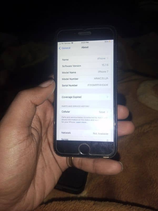 iphone 7 32gb all ok han 10by8 condition han 9