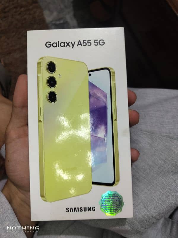 Samsung Galaxy A55 5G (Box opened) 0