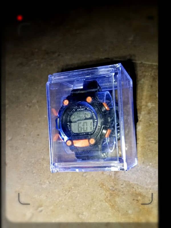 new men's watch with light & water proof 0