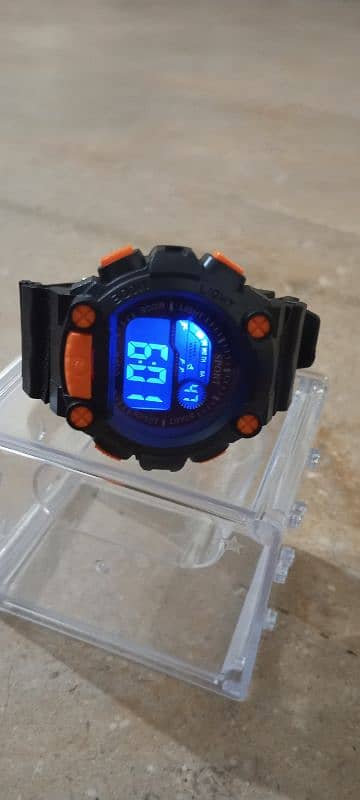 new men's watch with light & water proof 2