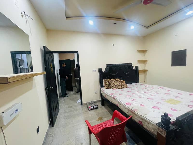 1 BED SEMI FURNISHED FLAT FOR RENT IN BAHRIA TOWN LAHORE 1