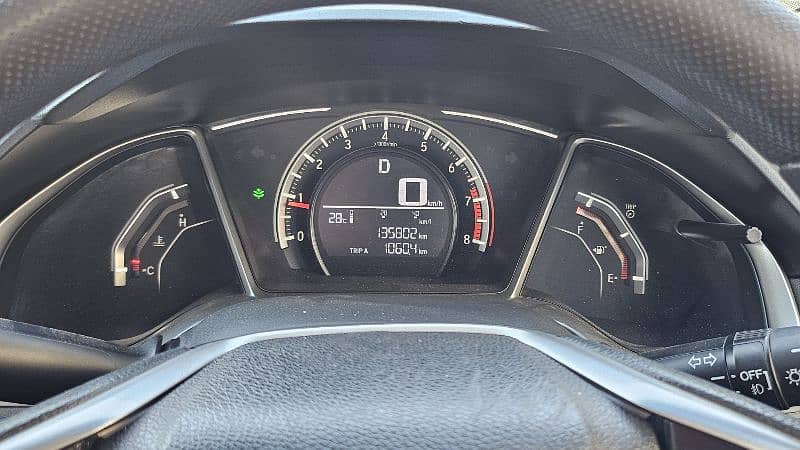 Honda Civic X 1.8L (2018) Top Variant - Red Meter 14