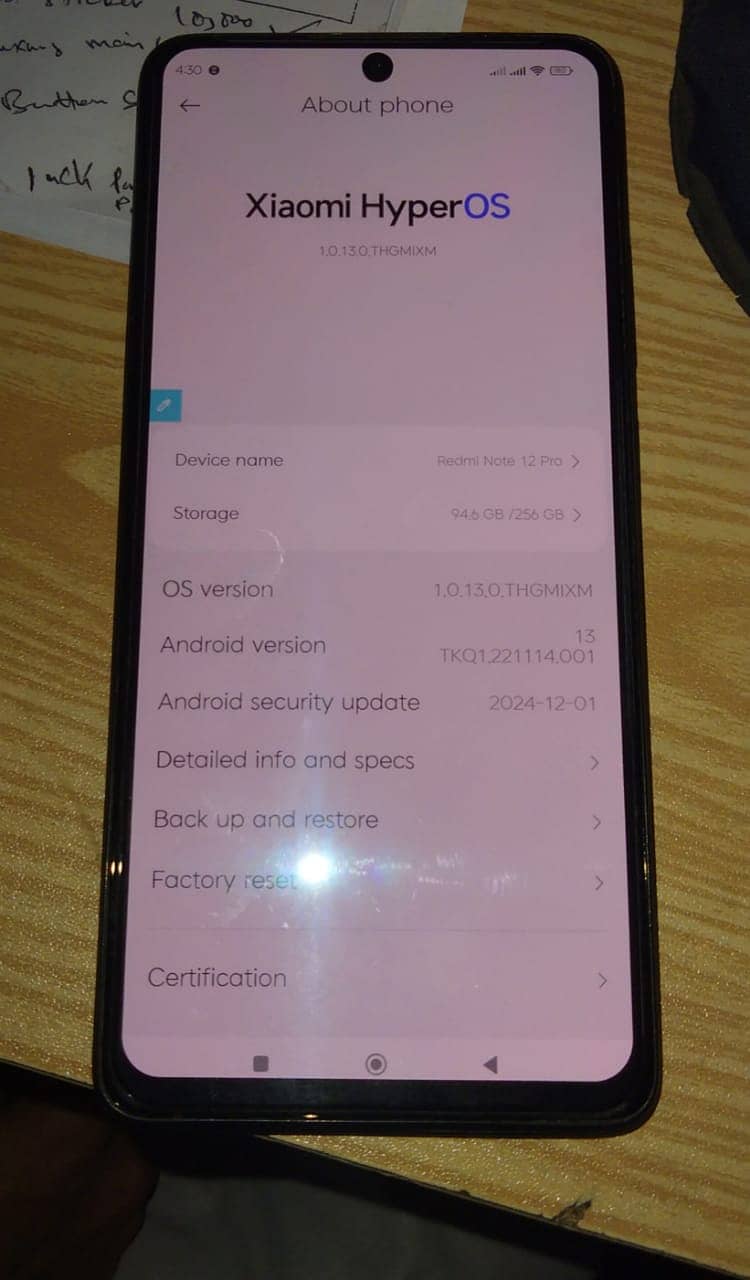 Xiaomi Redmi Note 12 Pro 8 256 3