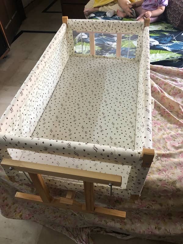 baby wooden cot 5