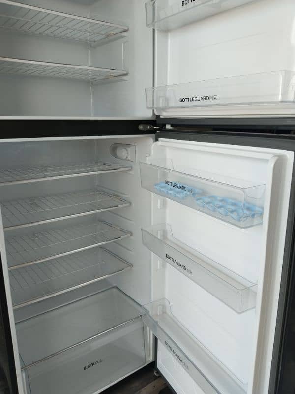 Haier refrigerator. 1