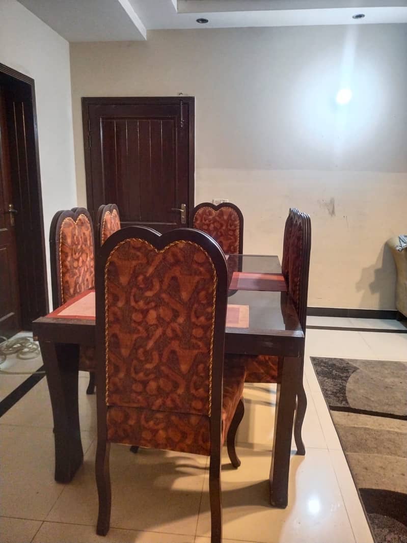 Dining Table - Wooden Dining Table - 6 Chairs Dining 0